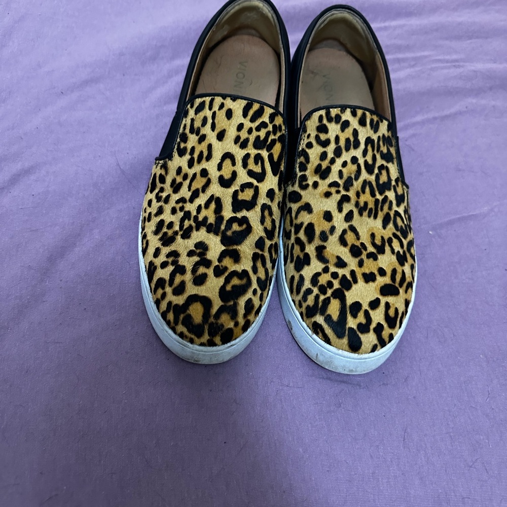Vionic Leopard Print Women's Slip-On Sneakers